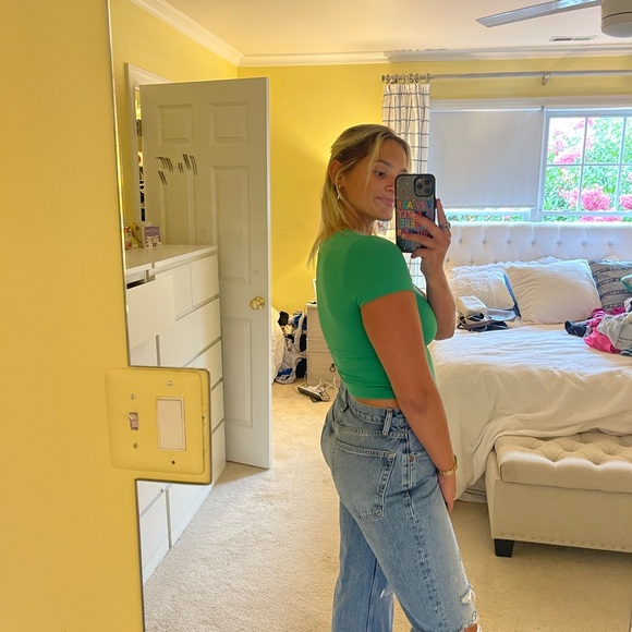 Redone jeans - size 28. Barely worn! - Picture 4 of 7